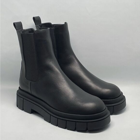 Mackage Storm Shearling lined Leather Men’s Boots size 41/us size 8 - Picture 1 of 10